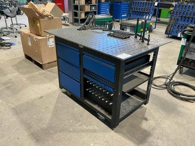 Översiktsbild av Siegmund Welding table